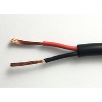 High quality Speaker cable  2 Core x (26x0.3mm) copper strands 100mtr 1.85mm 15AWG 