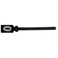 Cablemarker #0 Black - Strip of 10