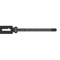 Cablemarker #1 Black - Strip of 10