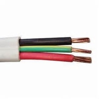 10mm 2 core and earth Flat cable per mtr 