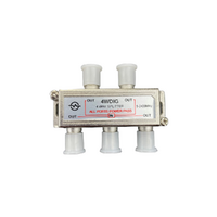 4 Way Digital TV, Satellite, Pay TV Splitter 