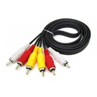 3RCA TO 3RCA Audio Video cable