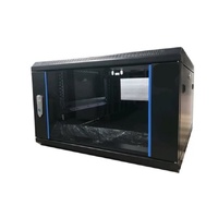 Black 12RU(640mm) Wall Mount 600W x 450D