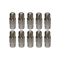 F Female to PAL Female Adapter - Pack of 10