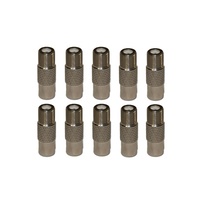 F Female to PAL Male Adapter - Pack of 10