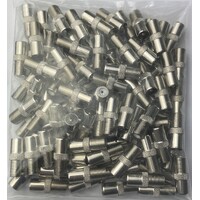 F Female to PAL Male Adapter - Pack of 100