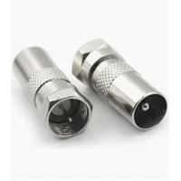 F Male to PAL Male Adapter 