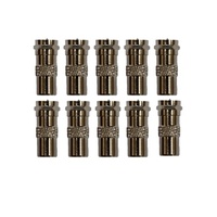 F Male to PAL Male Adapter - Pack of 10
