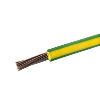 16mm Building Wire Green/Yellow 