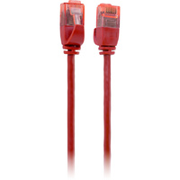 0.25M SLIM CAT6A PATCH LEAD RED
