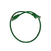  CAT6A UTP Ethernet Network Cable 50cm Green