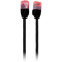 2M SLIM CAT6A PATCH LEAD BLACK