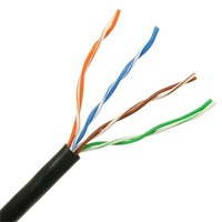 CAT5E Burial and Outdoor Network cable 305mtr BLK REEL