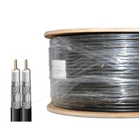 RG6 Quad Siamese/Shotgun Coax Cable 150m Reel