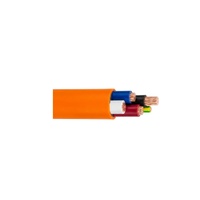 2.5mm 4 Core + Earth Orange Circular Cable - By the Metre