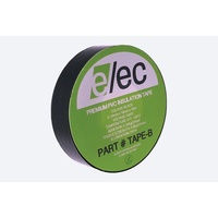 Premium Black Insulation Tape 18mm x 20m Black - 10 Pack
