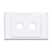 Wall Plate Two Gang Plate