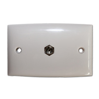RF TV WALL PLATE B/L-F